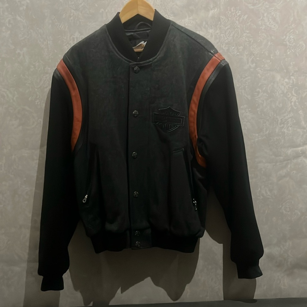 Harley Davidson Bomber Jacket Mens Medium